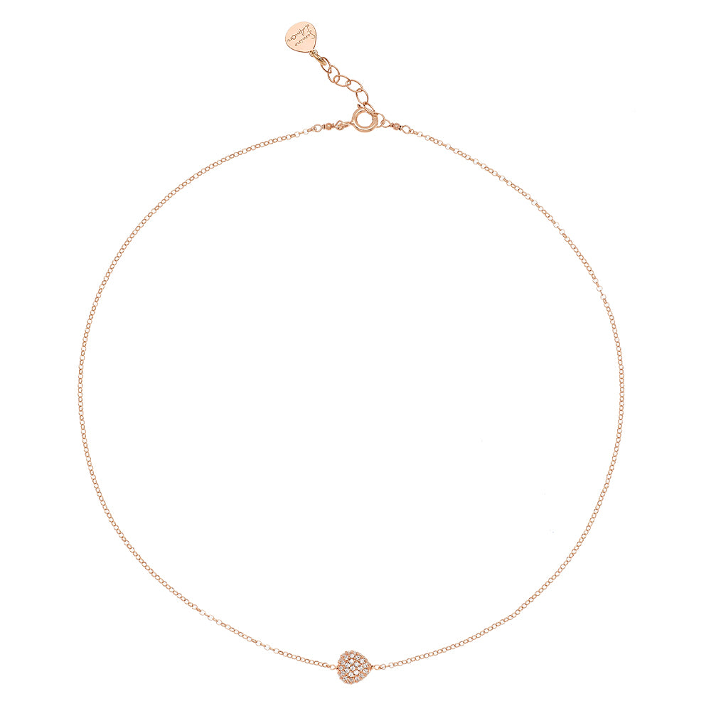Girocollo Semino Sparkling Pavé